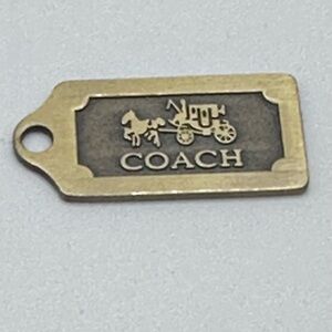 Coach Gold Tag